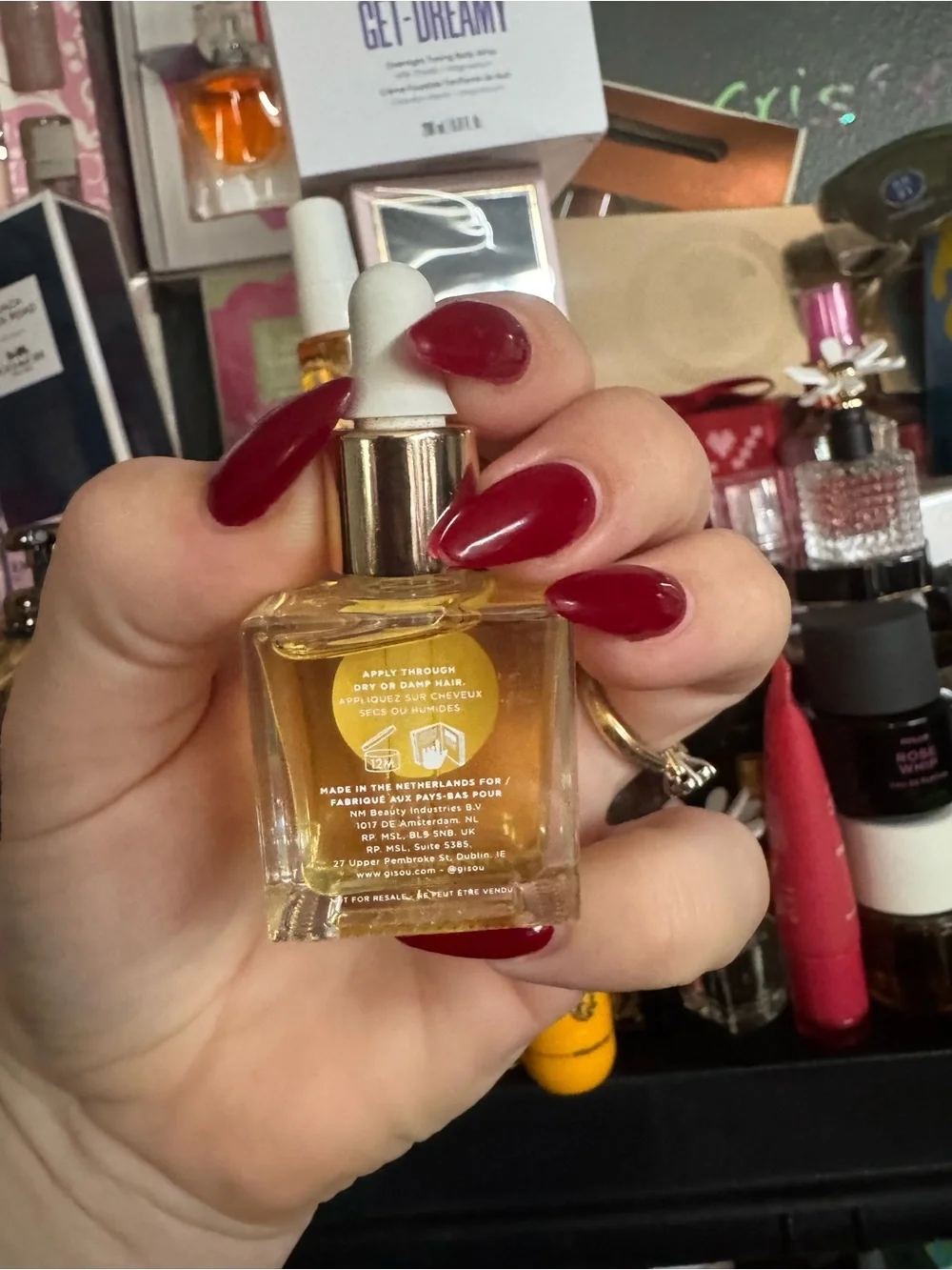 Honey Infused Hair Oil — Gisou 7ml